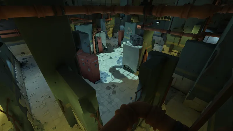 The "Alcatraz" location in WARPOINT ARENA