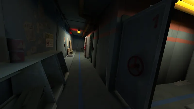 The "Bunker" location in WARPOINT ARENA