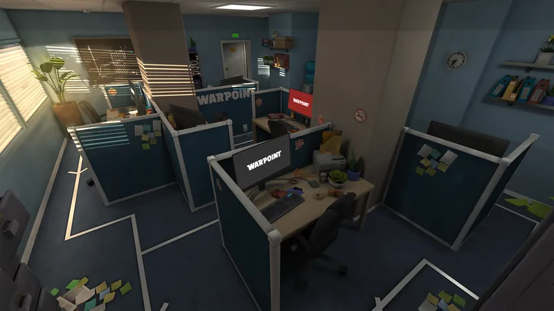 The "Office" location in WARPOINT ARENA