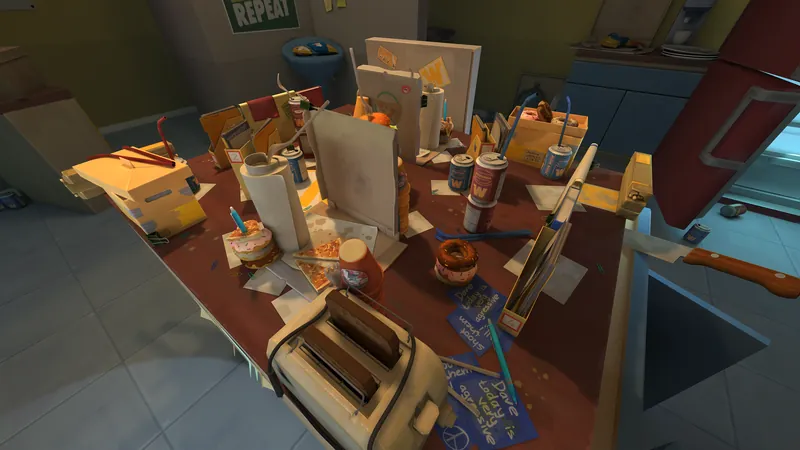 The "Rat hunt" location in WARPOINT ARENA